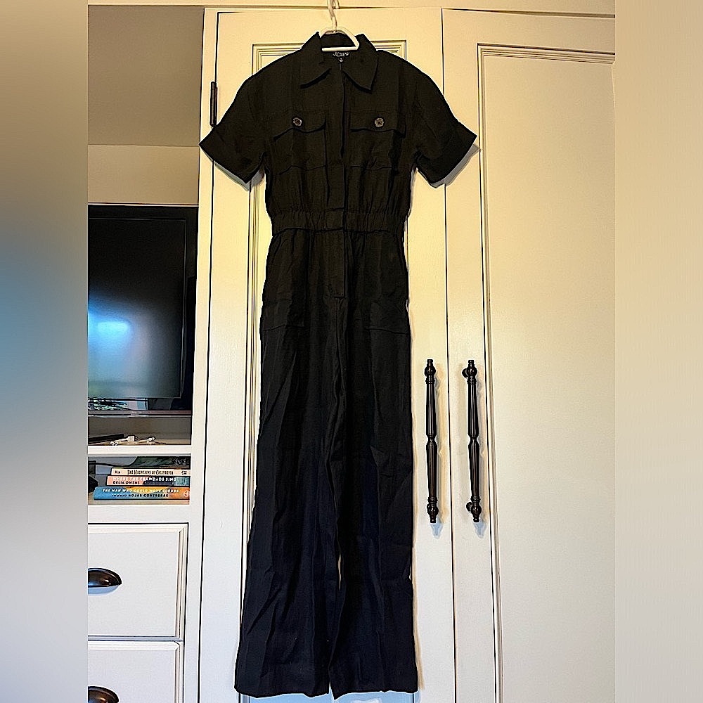 NWT J. Crew Linen Jumpsuit